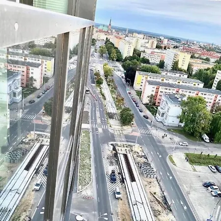 Daire Hanza Tower Space & Pool & Sauna & Jacuzzi *