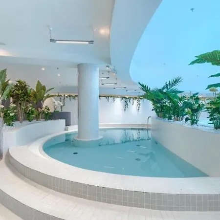 Daire Hanza Tower Space & Pool & Sauna & Jacuzzi Szczecin